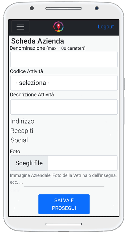 dati di contatto Tawapp